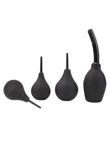 可重复使用的会阴冲洗器，女性私密护理清洁器，便携式坐浴盆清洗工具 - 黑色 - 查看 6