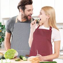 2 Pack Kitchen CooFKing Aprons, Adjustable Bib Chef Apron With 2 Pockets For Women Men, For CooFKing, Cleaning,Blue+Red - Blue+Red - View 7