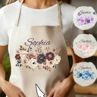 Tạp dề chống bụi tùy chỉnh - Tạp dề nhà bếp không tay kiểu Bắc Âu cá nhân hóa dành cho nam và nữ, tạp dề nấu nướng dọn dẹp nhà bếp tùy chỉnh, tạp dề chống bụi không tay unisex cho tiệc tùng, đám cưới, lễ đính hôn, gia đình, họp mặt, kỷ niệm, quà Giáng sinh, vật dụng cần thiết trong nhà bếp.