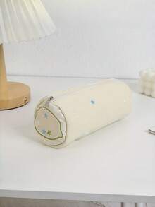 大容量可爱粉色猫咪造型铅笔盒，毛茸茸的鱼饼设计，文具收纳袋，高性价比铅笔盒，新款返校蝴蝶结铅笔盒 - 大号，也可作化妆包使用，小巧可爱，时尚百搭，大容量，女孩文具收纳盒，学习用品 - 彩色 - 查看 10