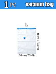 1/5 Vacuum Seal Compression Bag, Vacuum Storage Bag, Vacuum Sealing Bag, Space-Saving Luggage Bag, Travel Compression Bag, Foldable Clothing Organizer Bag, Storage Bag For Clothes, Bedding And Winter Clothing - Saves 80% Of Space, Moisture-Proof And Insect-Proof. - Multicolor - View 17