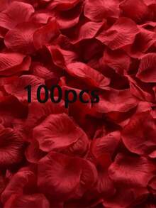 2000pcs Artificial Red Rose Petals,Romantic Handmade Flowers,Suitable For Wedding Party Room Layout Home Decoration,Birthday Decoration,Table Centerpieces,Bedroom Decoration,Room Decoration,Bathroom Decoration,Valentine's Day Gift,Graduation Decoration, Valentine's Day Decoration