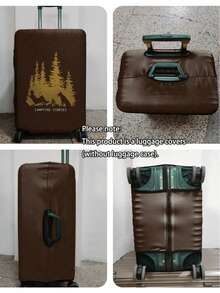 1件装，300克/平方米旅行系列印花图案，是商务旅行、暑假旅行和返校旅行的理想之选。这款耐用、防刮的涤纶保护套男女皆宜，可有效防尘且易于清洁。是户外度假的必备旅行配件（适用于20-28英寸的行李箱）。 - 彩色 - 查看 12