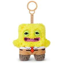Spin Master X 5-Inch Plush Keyring, Licensed //Gary The Snail/Squidward/Sheldon Plankton, Funny Ugly Monster Stuffed Animal With Human-Like Teeth, Collectible Bag Charm For Kids, Tweens, Teens, Adults, Fans Of Weird Plush - Squidward - View 9