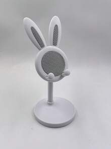 1pc Cute Rabbit Ear Adjustable Phone/Tablet Stand, Stable Base, Compatible With IPad And Smartphones, Suitable For Video Watching And Live Streaming, Plastic Material - Multicolor - View 12