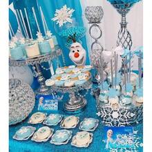 QueenDream 60x102 Inch sequin tablecloth for wedding and party decor-Silver(152.4 x 259.1 cm (Rectangular) Azul Aqua) - Multicolor - Ver 6