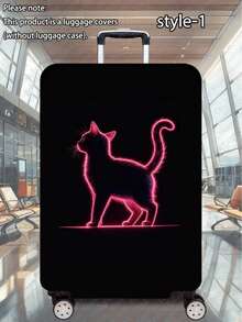 1件装，300克/平方米旅行系列印花图案，是商务旅行、暑假旅行和返校旅行的理想之选。这款耐用、防刮的涤纶保护套男女皆宜，可有效防尘且易于清洁。是户外度假的必备旅行配件（适用于20-28英寸的行李箱）。 - 彩色 - 查看 68