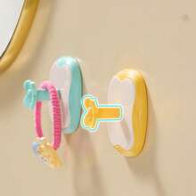 3pcs Heavy Duty Adhesive Hooks, Waterproof Wall Hooks For Bathroom, Kitchen, No Drilling Required