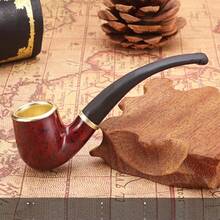 New Chicken Leg Smoking Gun Resin Pipe With Built-In Detachable Inner Pot For Cleaning And Reusable Filter Bakelite - Boss Pipe In Color - Random Color - View 5