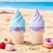 1瓶100毫升冰淇淋造型香氛喷雾，限量版室内/室外空气清新剂，持久留香，散发自然清新迷人的香气，融合优雅的热带草本椰子花果香调，适合约会、派对、旅行、居家、酒店、办公室等场合，是馈赠亲朋好友的理想圣诞礼物。 - 其他 - 查看 9