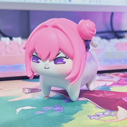 1个5款朵萝太郎玩偶，朵萝太郎手办摆件，桌面摆件，生日礼物，可爱装饰玩偶，趣味桌面玩偶，精致小摆件