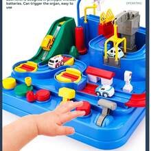 Train Parking Lot Adventure Car Toy, Interactive Puzzle Toy, Birthday Gift For Kids - Car Challenge - View 11