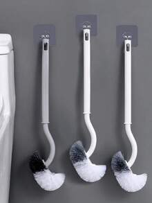 1支多功能马桶刷，日式S型马桶刷，T型马桶刷 - 彩色 - 查看 1