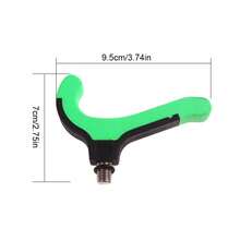 1个饵料竿支架，塑料鲤鱼竿支架，钓鱼报警器配件