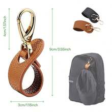 1个多用途帽子夹，适用于旅行包、汽车、背包 - 帽子挂钩，也可用于钱包、手提包、行李箱、腰带环、遮阳帽、棒球帽、渔夫帽等。