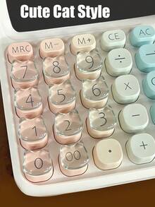 32 Nail Crystal Transparent Enlarged Mother Keycap Stickers, Nail Typing Artifact Keyboard Stickers, Nail Typing Assistant With Raised 3D Long Nails, Dedicated Transparent Decoration That Does Not Damage Nails, Transparent DIY Keyboard Cap Self-Adhesive Office Mother Nail Protection, Transparent Glass Material, (With Free Round Seamless Nano Transparent Adhesive) - Clear - View 6