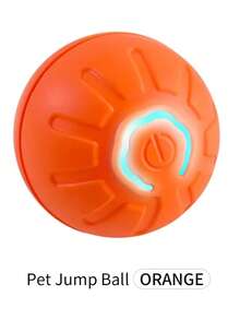 智能狗狗玩具球，电子互动宠物玩具，移动球，USB充电，自动移动和弹跳，适合作为幼犬生日礼物，猫咪用品 - 彩色 - 查看 12