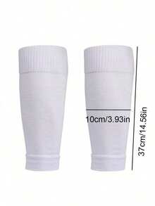 2件套青少年足球运动服，包括1双中筒防滑运动腿套和1双长腿套，采用涤纶针织面料，适合12岁及以上男孩女孩户外运动。 - 彩色 - 查看 11