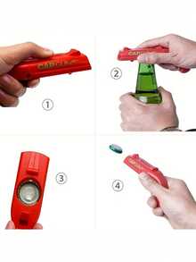 Funny Cap Gun Bottle Opener - Great For Home Bar, Party And Wedding Gifts - Multicolor - View 5