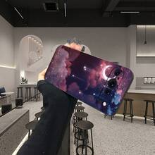星空流星ハンドルのスマホケース  Pixel 9 9Pro Xl 8 8A 8Pro 7 7A 7Pro 6 6A 6Proに適しています ブラックフロスト耐衝撃性落下防止保護カバーシェル - ブラック - チェックする 6