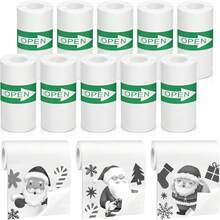 5/10 Rolls Thermal Printing Stickers, Adhesive Stickers, Suitable For Most Instant Printers, Kids Cameras, For Life Recording, Learning, Photos, DIY And More - 5 Volumes - View 3