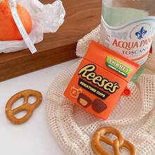 Husă clasică pentru căști Bluetooth cu unt de arahide și ciocolată