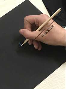 Zestaw pisaków do rysowania Scratch Art, wytrzymałe narzędzia do rysowania Scratch Art, patyczki do rękodzieła, drewniany rysik do rysowania Scratch Art, kreatywne patyczki do rysowania DIY, artykuły szkolne, powrót do szkoły dla nastolatków i nauczycieli - Beżowy - Zobacz 3