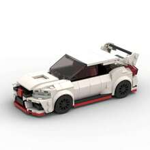 Adult Block Vehicles - White - View 6