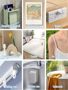 Heavy Duty Waterproof Double-Sided Tape, Super Strong Double-Sided Tape, Super Durable Double-Sided Tape, Multi-Purpose Adhesive, Heavy Duty Double-Sided Tape, Nano Transparent Double-Sided Tape - Multicolor - View 9