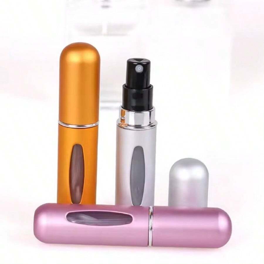 1 Light And Fashionable Mini Perfume Bottle, Small And Delicate In Design, Can Be Put Into A Carry On Bag, Suitable For Repackaging Large Bottles Of Perfume For Daily Travel - 彩色 - 查看 1
