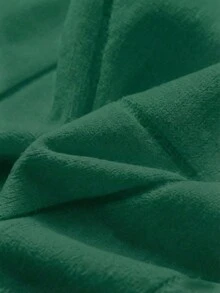 Áo len nam dài tay, màu trơn, cổ bẻ, kiểu dáng đơn giản và dễ phối đồ. - Màu xanh lá cây đậm - Xem 4