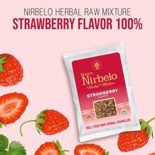 Strawberry Flavoured Roll Your Own Herbal Blend Tobacco And Nicotine Free Pack Of 1-35 Gram - QUẢ DÂU - Xem 2