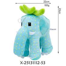 25厘米/9.84英寸 67 Sahur 偷走一个脑残毛绒玩具 蓝色长胳膊长腿填充动物毛绒玩具 创意礼物 儿童生日派对 家居女孩房间装饰 游戏收藏 - 彩色 - 查看 13