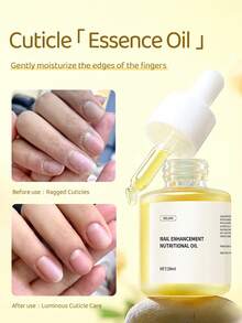 XEIJAYI 20毫升指甲营养角质层护理油，植物滋养油，指甲调理保湿，角质层护理，指甲护理工具 - 黃色 - 查看 4