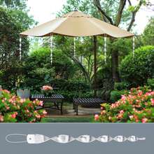 Woodpecker Bird Scare Devices,Reflective Scare Rods Control Device To Keep Birds Away From Patio Pool(Christmas Reflective Strip Hanging Home As Decoration) - Silver - View 6