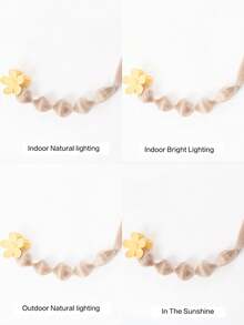 1 Pc 18-Inch Wig Lantern Bubble Ponytail With Clips, Suitable For Women - Multicolor - View 12