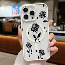 Funda Magnética para Teléfono Compatible con iPhone 17 Air/16/15/14/13/12/11 Pro, Pro Max, Plus, X/XS/XS Max, Compatible con Samsung Galaxy S22/S23FE/S24FE Plus, Ultra, Marco de TPU + Marco de Lente Independiente, Anillo Magnético Incorporado Adsorción Instantánea MagSafe, Serie de Colores Macaron, Combinaciones de Múltiples Colores - Gris Claro - Ver 6