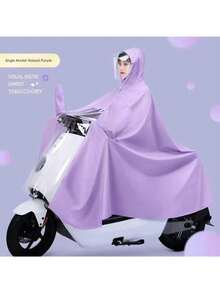 电动自行车雨披（单人或双人骑行适用）、男女摩托车雨衣、成人加厚雨衣、电动滑板车雨具、春夏精选、伴娘礼物、房间装饰、卧室装饰、海滩、旅行、男士、女士、度假 - 彩色 - 查看 8