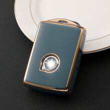 适用于沃尔沃 S60 S90 XC40 XC60 XC90 V90 T5 T6 T8 的耐用 TPU 汽车钥匙遥控器保护套（单件装） - 遥控钥匙保护套，汽车配件