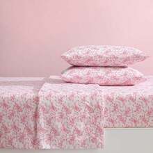 - Sábanas de Cama , Suave y Ligera, Resistente a la decoloración y a Las Arrugas (, )(Doble Lazos de ballet Petal Pink) - Multicolor - Ver 7