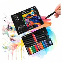 Lápices De Colores Profesionales Indra Acuarelables 27 Pzs - Multicolor - Ver 1