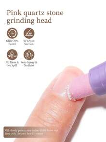 RS NAIL 3合1指緣油筆美甲精華筆，附指緣推棒、陶瓷筆尖，指緣去除筆，適用於倒刺、乾燥受損指甲，滋養保濕強化指甲，日常美甲護理 - 彩色 - 查看 5