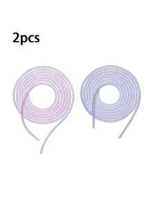 1 Stück/2 Stück Spiralkabel Schutz, Ladekabel Schutz, Datenkabel Schutz Abdeckung, Kopfhörerkabel Schutz geeignet für Handy, Kopfhörer, USB-Datenkabel, Ladegeräte, Zubehör für Ladegeräte, Handyzubehör - Mehrfarbig - Übersicht 26