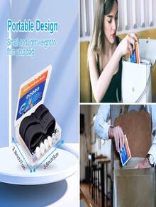 MEIYYJ 1 Pair Of Anti-Motion Sickness Wristbands, Ergonomically Designed, Single-Buckle Silicone Wristbands.