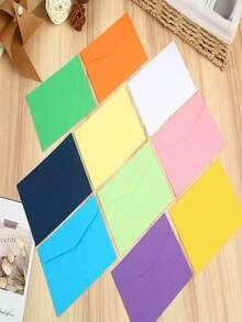 10 chiếc túi đựng thư hình chữ nhật kiểu dáng tối giản sang trọng - Thích hợp cho thiệp mời đám cưới, kinh doanh và tiệc tùng, ảnh và thiệp quà tặng - Kích thước 3.3 x 4.5 inch, trang nhã, không chứa axit. - 10 cái/bộ - Xem 8