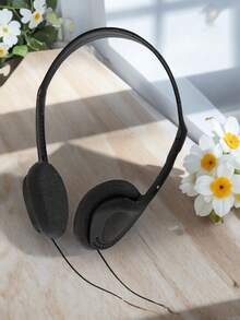 Retro Classic Wired Headphones, Nostalgic Fashion Accessory Headphones, Compact Sports/E-Book Headphones With Microphone