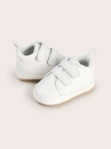 New Autumn Infant Shoes, Suitable For 6-9 Months And 0-1 Year Old Boys And Girls, Anti-Slip Soft Bottom Casual Toddler Shoes - White - View 6