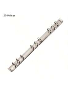 Metal Silver Loose Leaf Binder Rings, Fits A4, A5, A5 B5, A6, A7 Notebooks And Planners, Essential For Back To School, Study Supplies - Silver - View 11