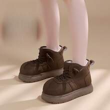 Women Snow Sneakers - Black Olive - View 6