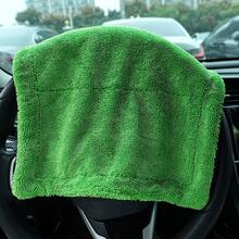 1 Piece Extra Thick Microfiber Car Wash Towel, Available In Small/Medium/Large Sizes (30*30/40*40/40*60/50*80/60*90/60*120cm), 1200 GSM Super Absorbent And Quick Drying, Scratch-Resistant, Suitable For Car Paint And Glass Surfaces, Machine Washable And Reusable, Durable - Multicolor - View 6